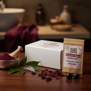 Natural Hair Heena Burgundy Colour 20gm